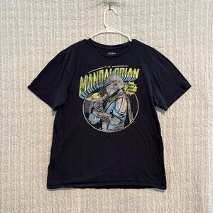 Star Wars Navy Mandalorian Tee